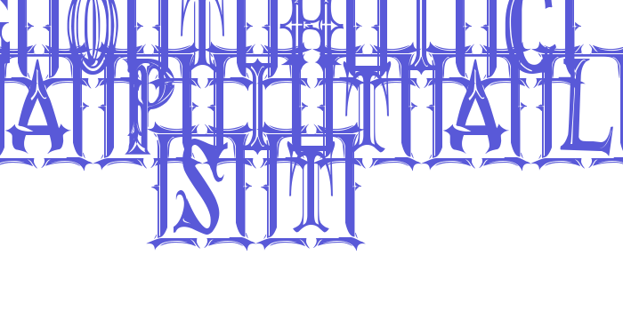 Gothic Kapital St Font