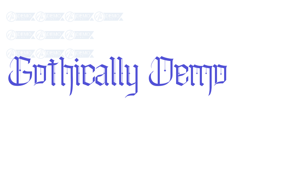 Gothically Demo-font-download