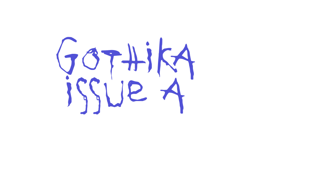 Gothika Issue A-font-download