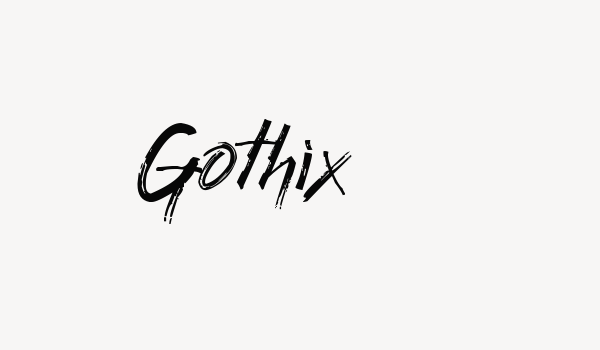 Gothix Font