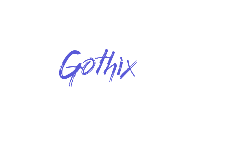 Gothix Font