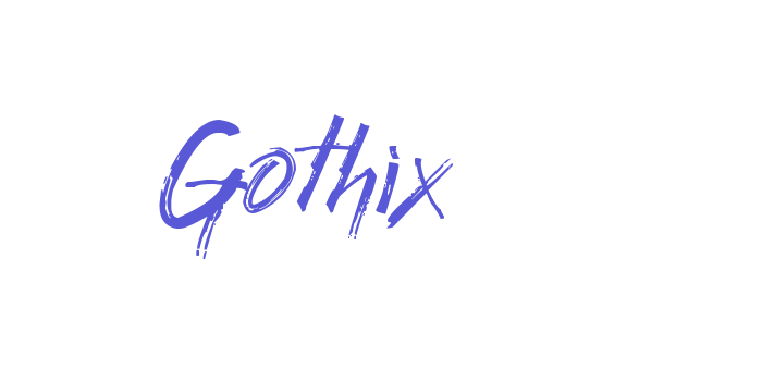 Gothix Font