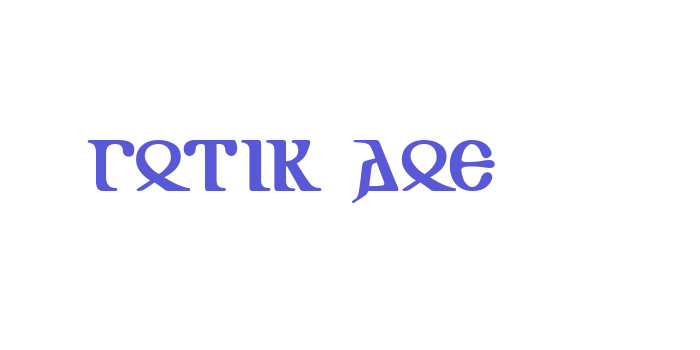 Gotik AOE Font Download