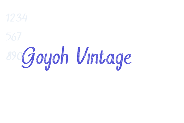 Goyoh Vintage