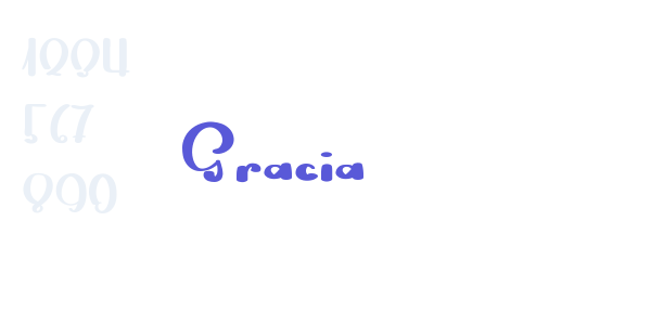 Gracia font free