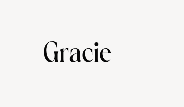 Gracie Font