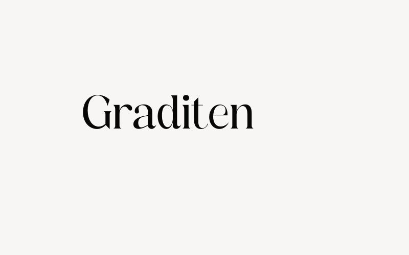 Graditen Font