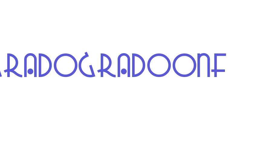 GradoGradooNF Font Download