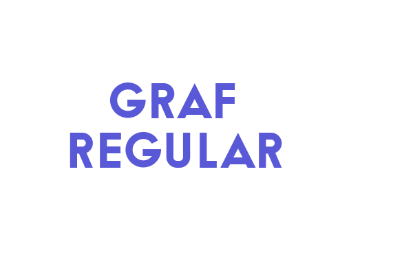 Graf Regular Font