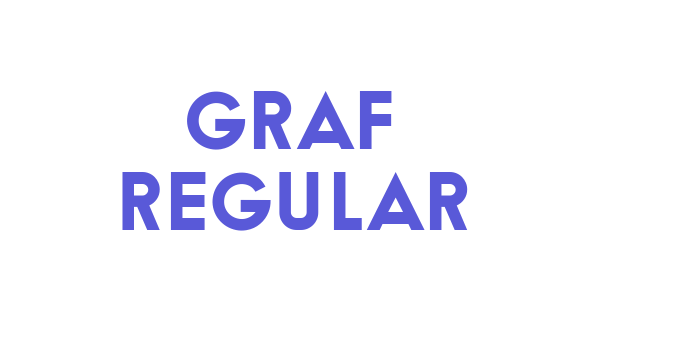 Graf Regular Font Download