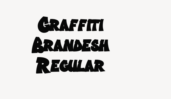 Graffiti Brandesh Regular Font