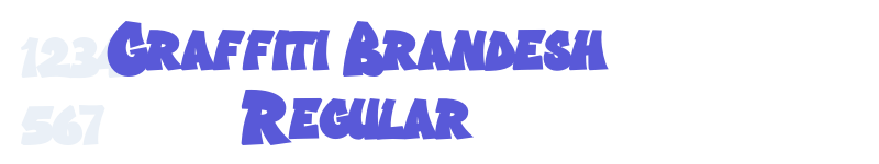 Graffiti Brandesh Regular-related font
