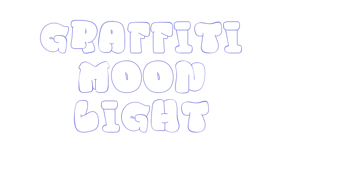 Graffiti Moon Light Font Download