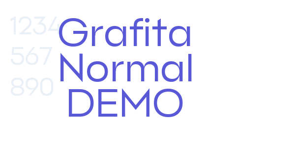 Grafita Normal DEMO font