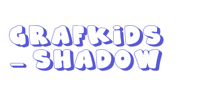 Grafkids – Shadow Font Download