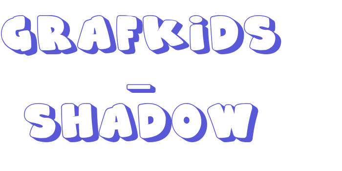 Grafkids – Shadow Font