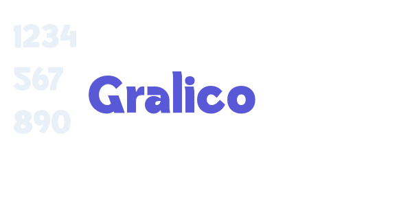 Gralico font free