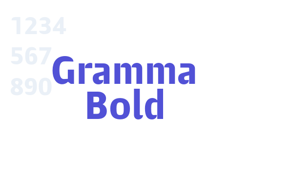 Gramma Bold