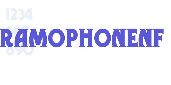 GramophoneNF font free