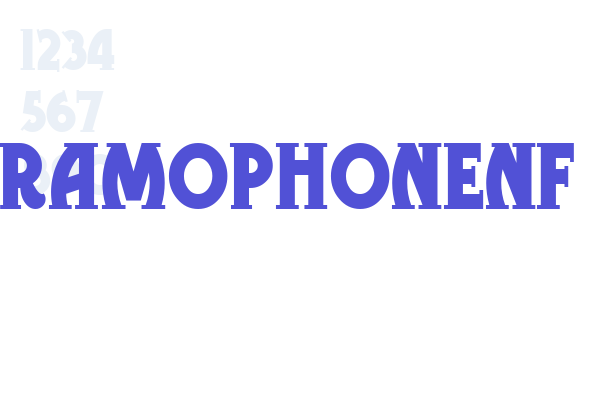 GramophoneNF Font Download