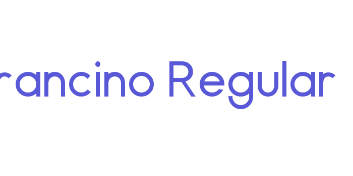 Grancino-Regular Font