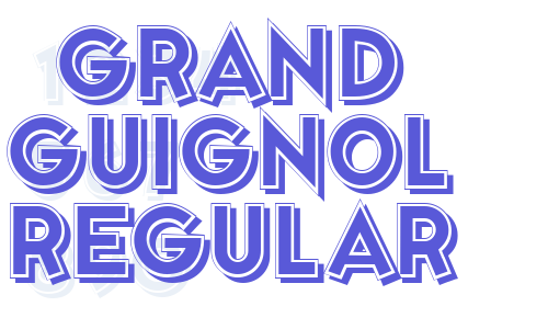 Grand Guignol Regular Font