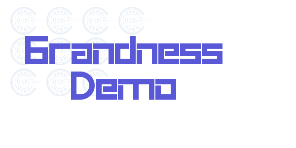 Grandness Demo font free