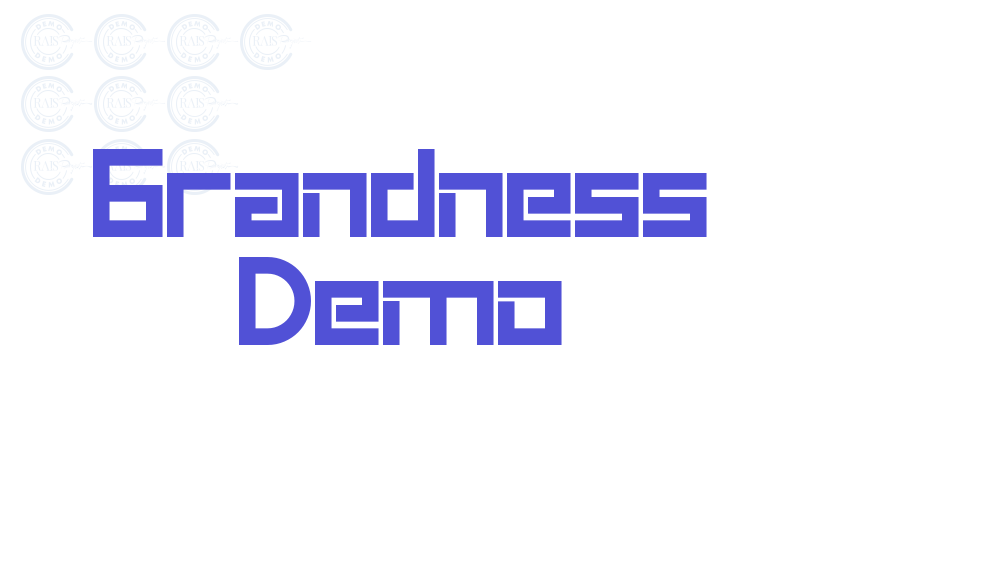 Grandness Demo-font-download