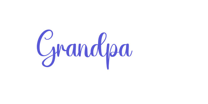 Grandpa Font Download