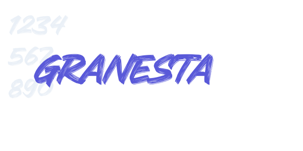 Granesta font