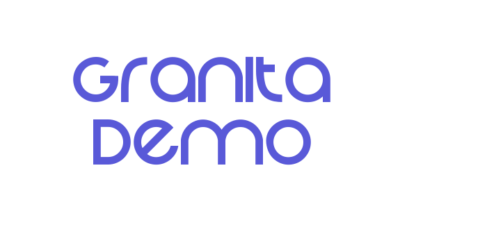 Granita Demo Font