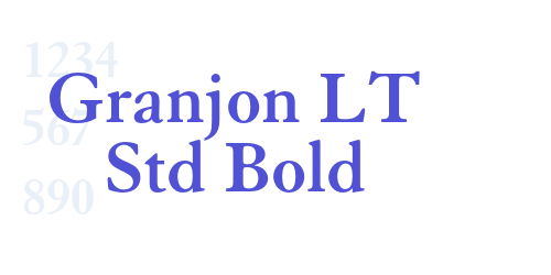 Granjon LT Std Bold-font-download