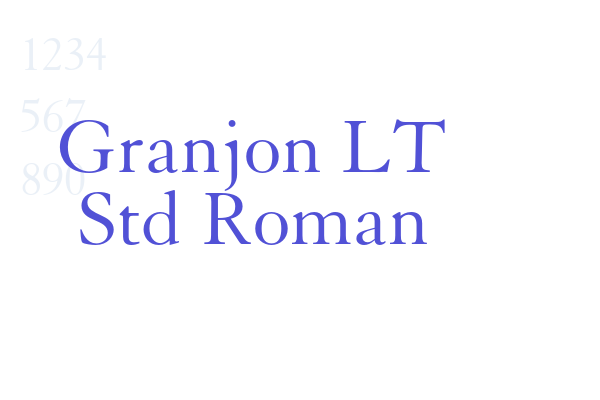 Granjon LT Std Roman