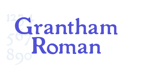Grantham Roman-font-download