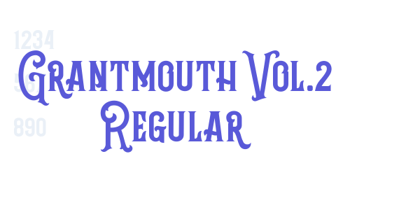 Grantmouth Vol.2 Regular font free