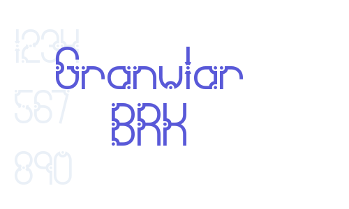 Granular BRK Font