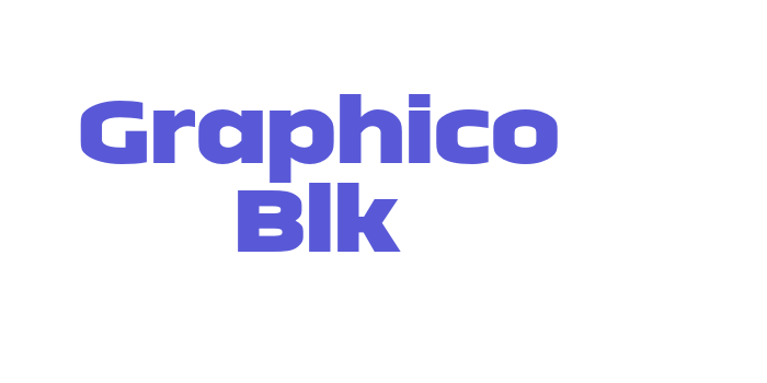 Graphico Blk Font Download