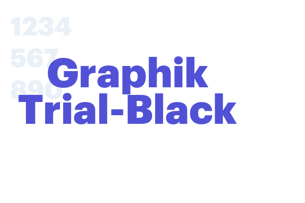 Graphik Trial-Black