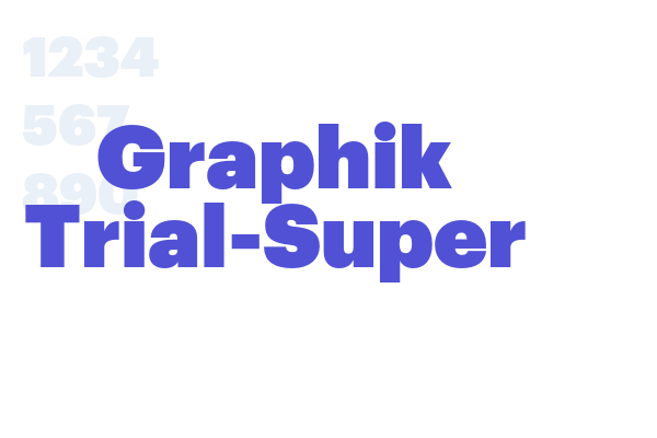 Graphik Trial-Super