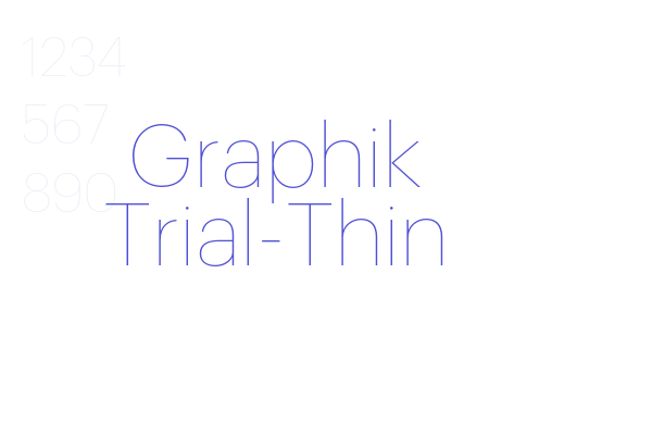 Graphik Trial-Thin