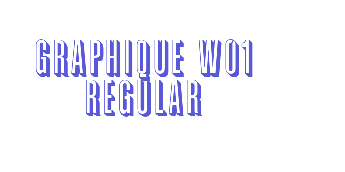 Graphique W01 Regular Font Download