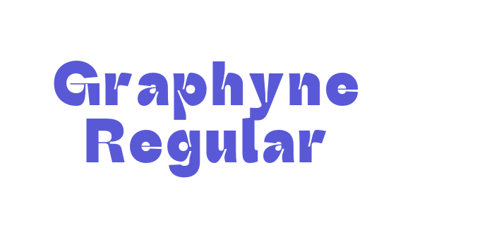 Graphyne Regular Font Download