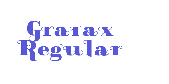 Grarax Regular Font Download