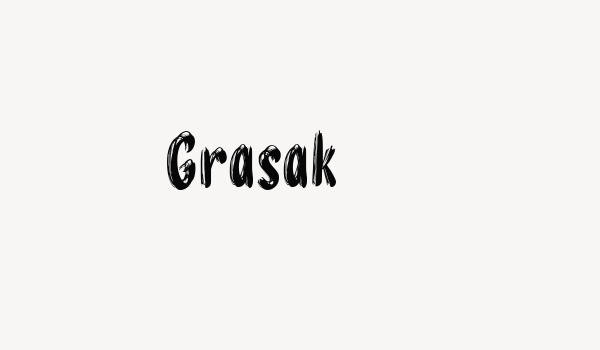 Grasak Font