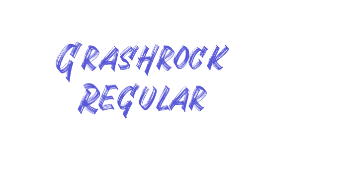 Grashrock Regular Font Download