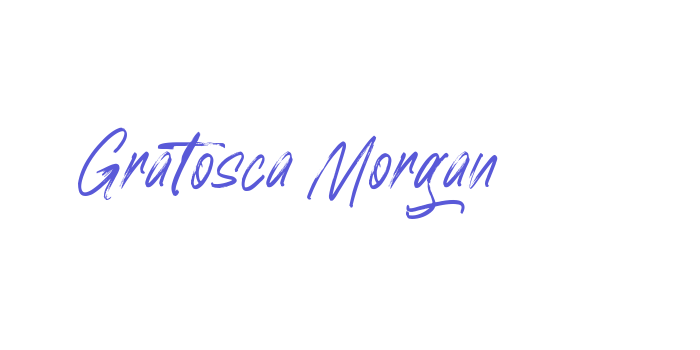 Gratosca Morgan Font Download