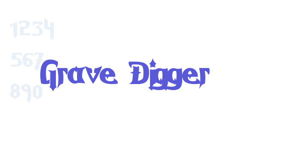 Grave Digger font