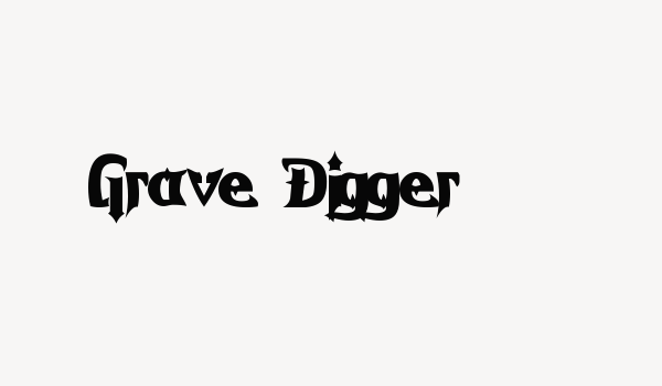 Grave Digger Font