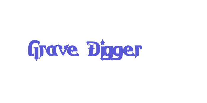 Grave Digger Font Download