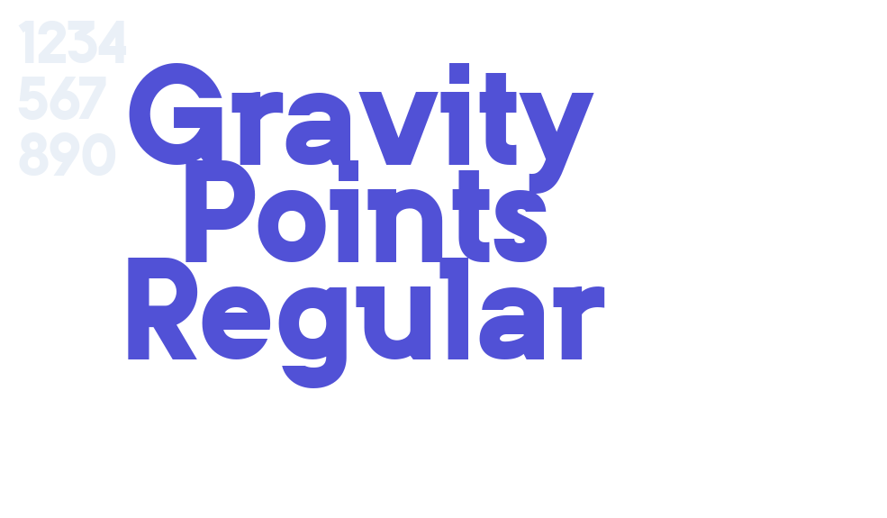 Gravity Points Regular-font-download